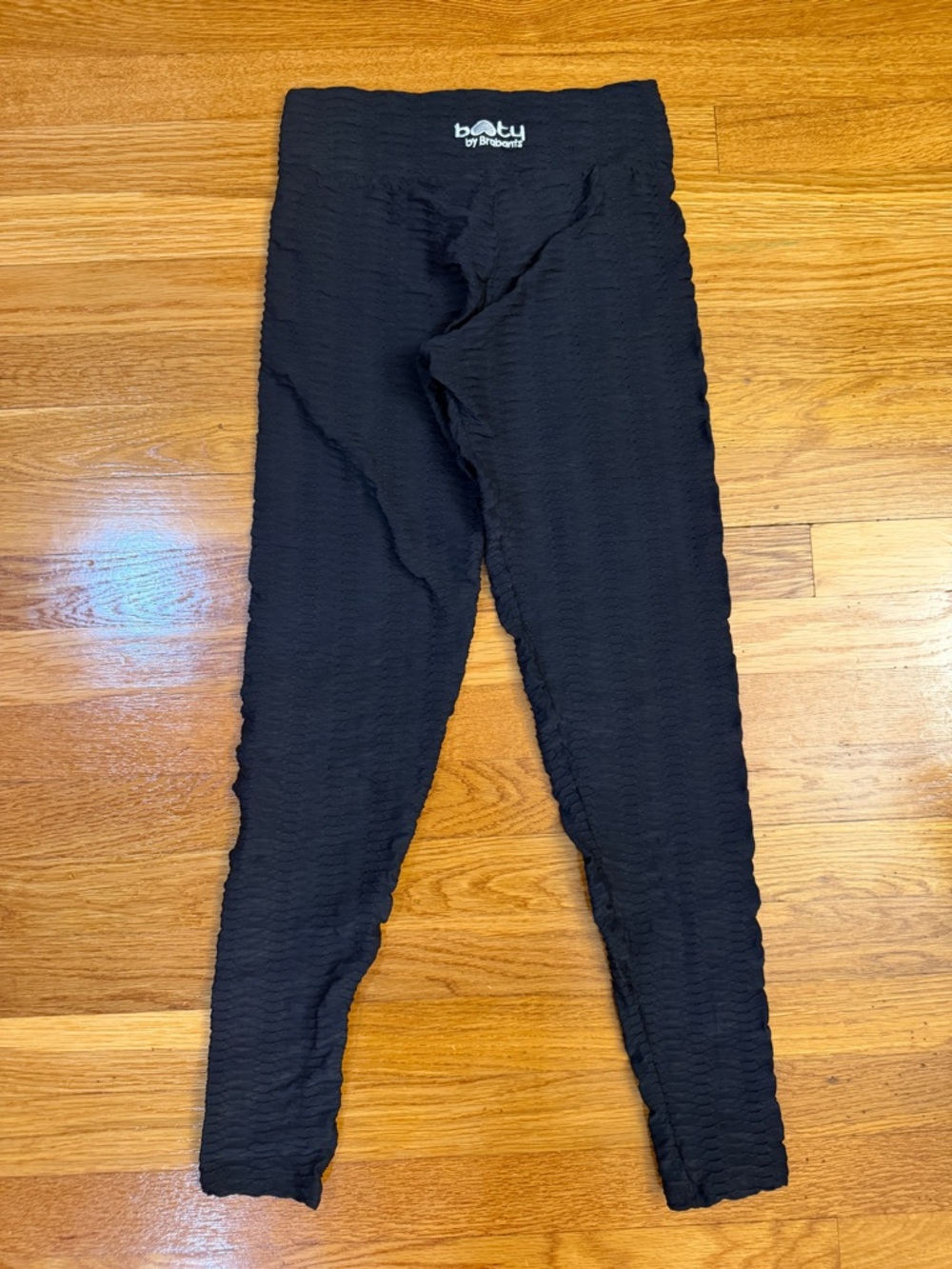 Booty by Brabants Croco Skin Seamless Leggings in Black -Size One Size Fits Most